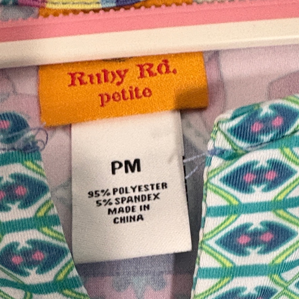 Ruby Rd. Multicolor Floral Blouse - Picture 2 of 2